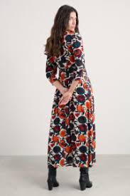 Seasalt - Etta Dress - Figurative Floral Aran