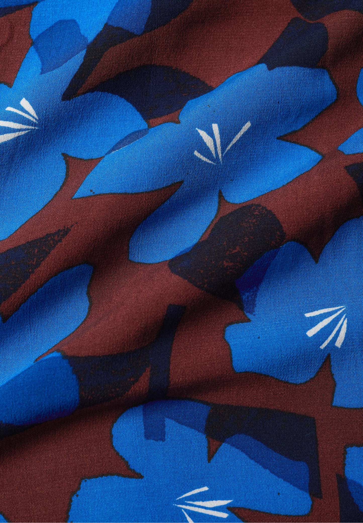 Seasalt - Lethlean Skirt - Macro flower cocoa