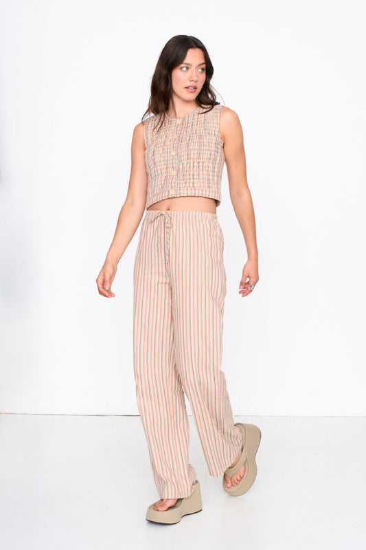 24 Colours - striped pants