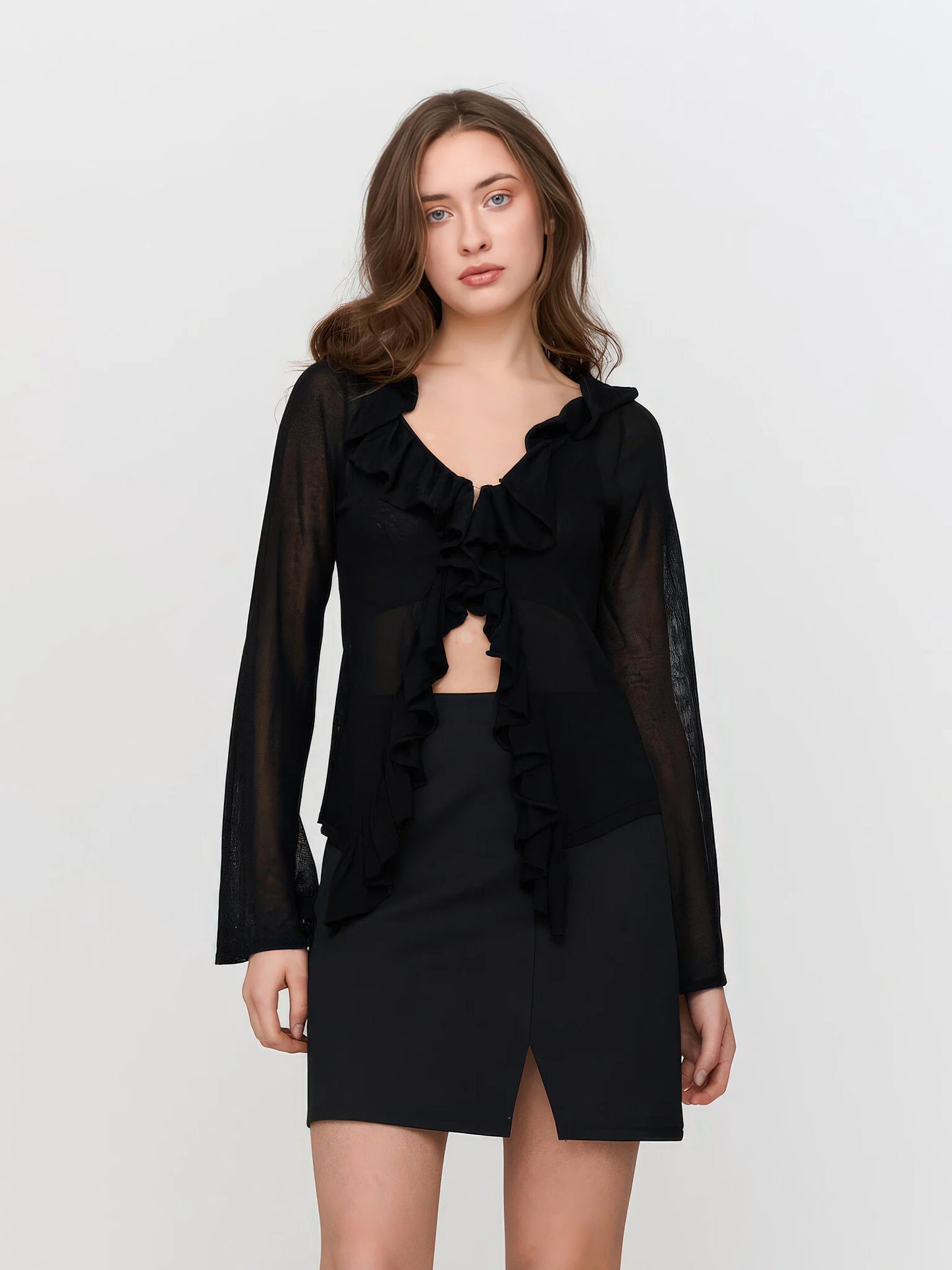 24 Colours - Zwart vestje  - 41286