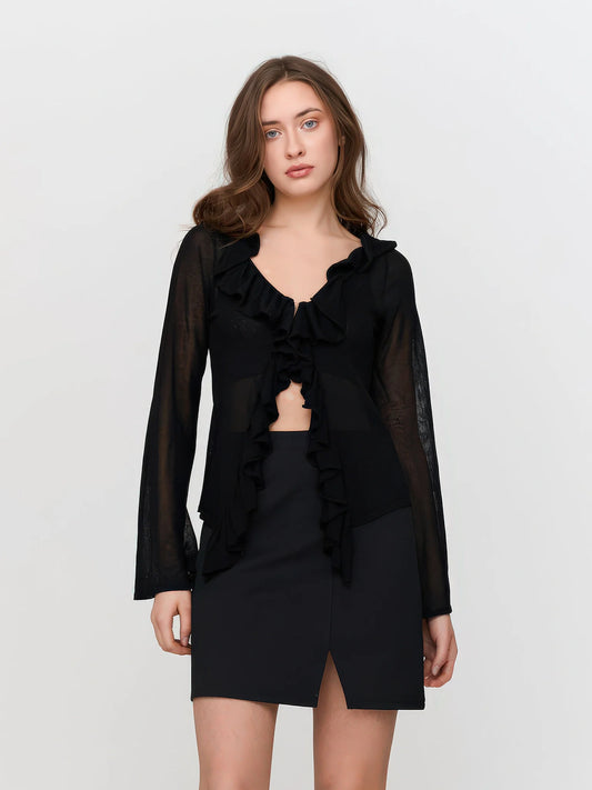 24 Colours - Zwart vestje  - 41286