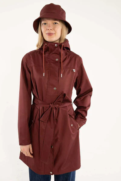 Danefae - Danerainlover Raincoat - Dark Brick