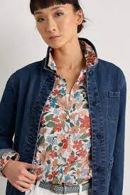 Seasalt - Larissa Shirt - Anemone Vintage chalk