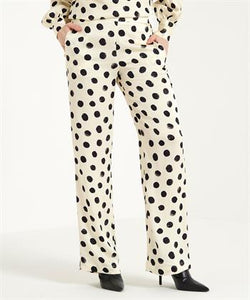 Kyra - Jans - trousers big dot print