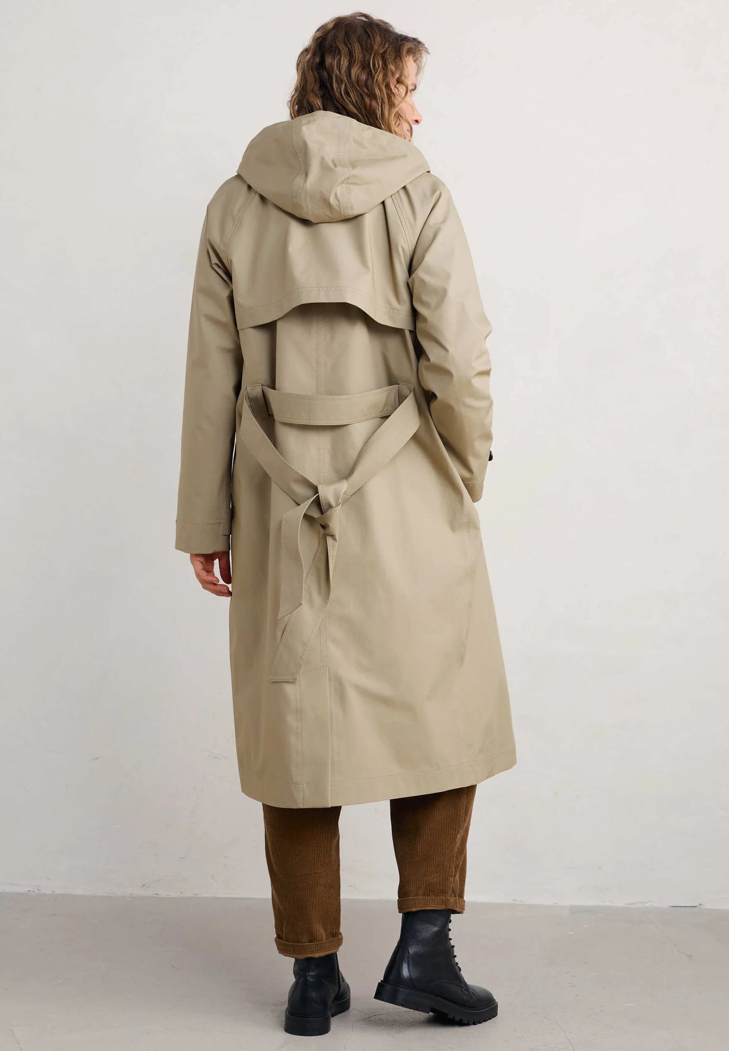 Seasalt - Penweathers Trench Coat - Seed