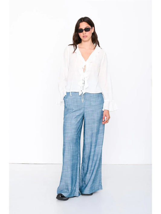 24Colours - Broek - blauw