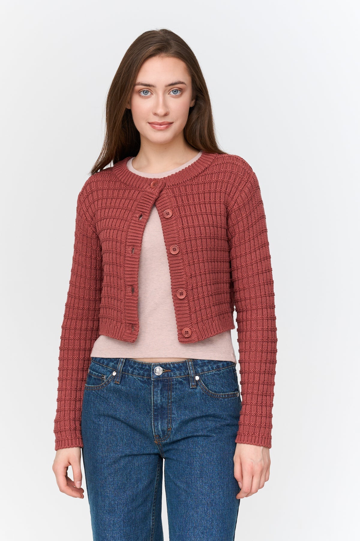 24 Colours - Cardigan - rose