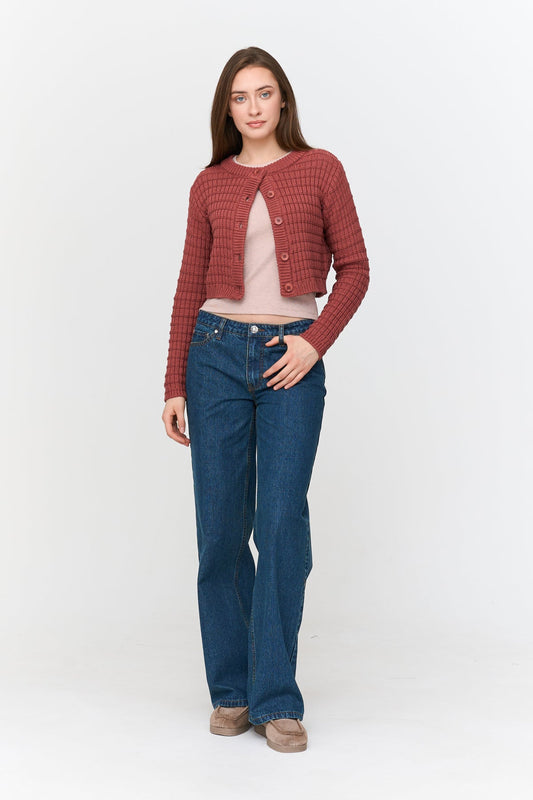 24 Colours - Cardigan - rose