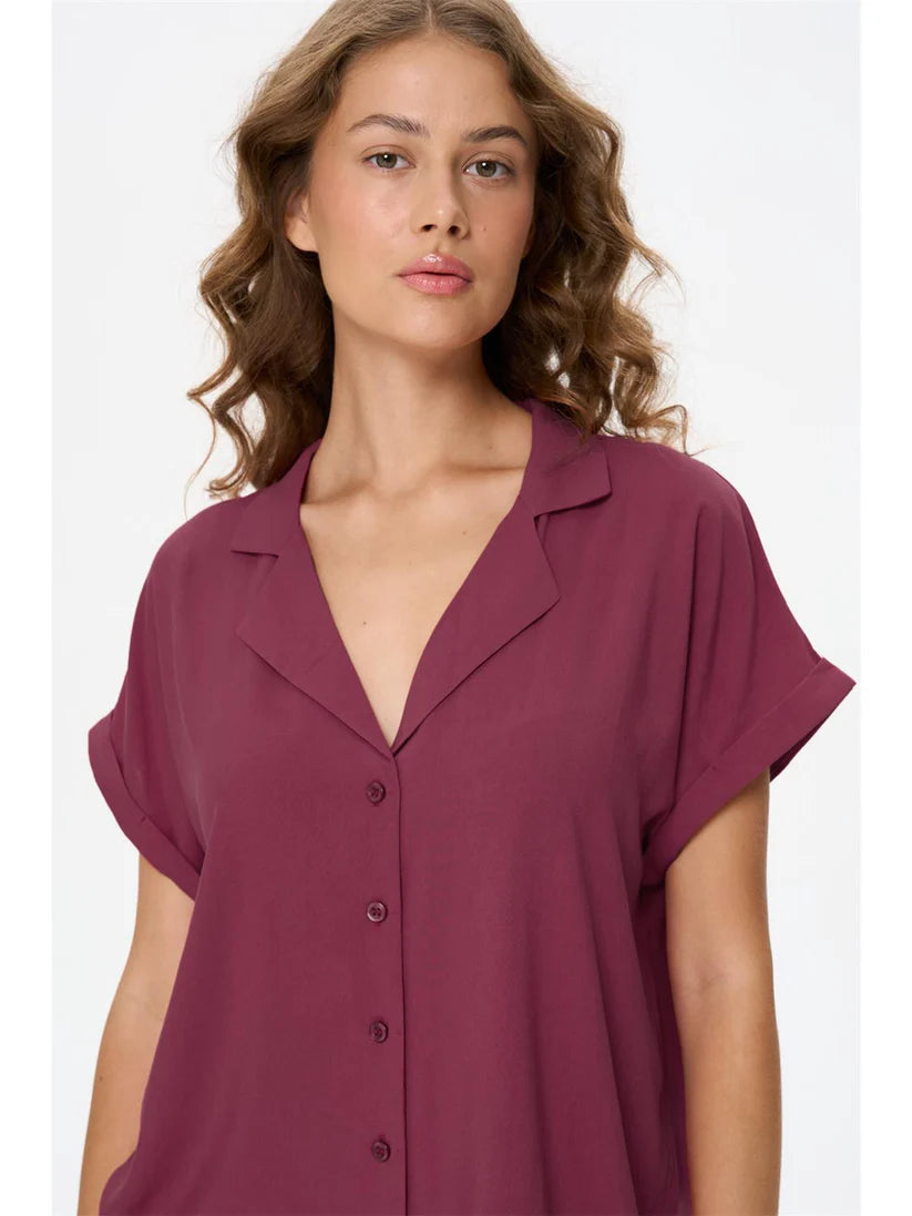 24Colours - Blouse - Bordeaux