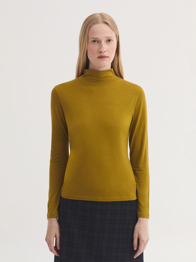 Nice Things - Turtle neck t-shirt - Meerdere kleuren
