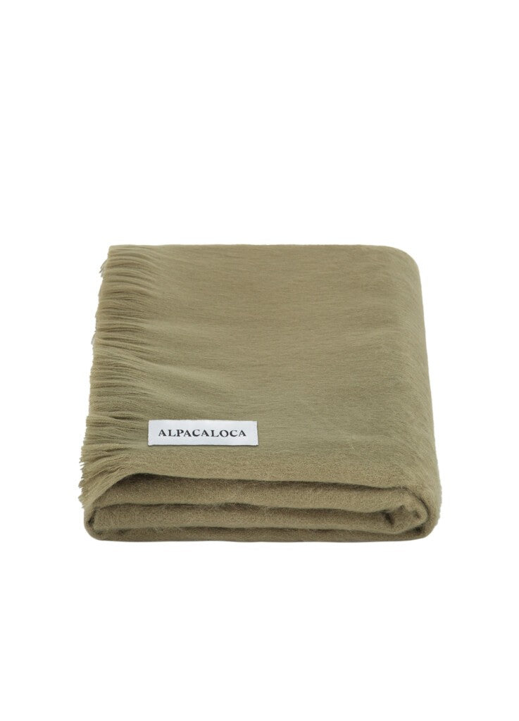 Alpaca Loca - Scarf - Sigar brown