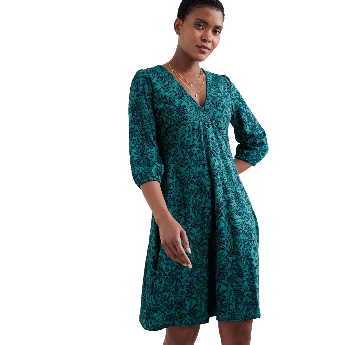 Seasalt - chapelle dress - Fig Tree Lino Rockpool