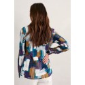 Seasalt - Larissa Shirt - Stitched Abstract Starling