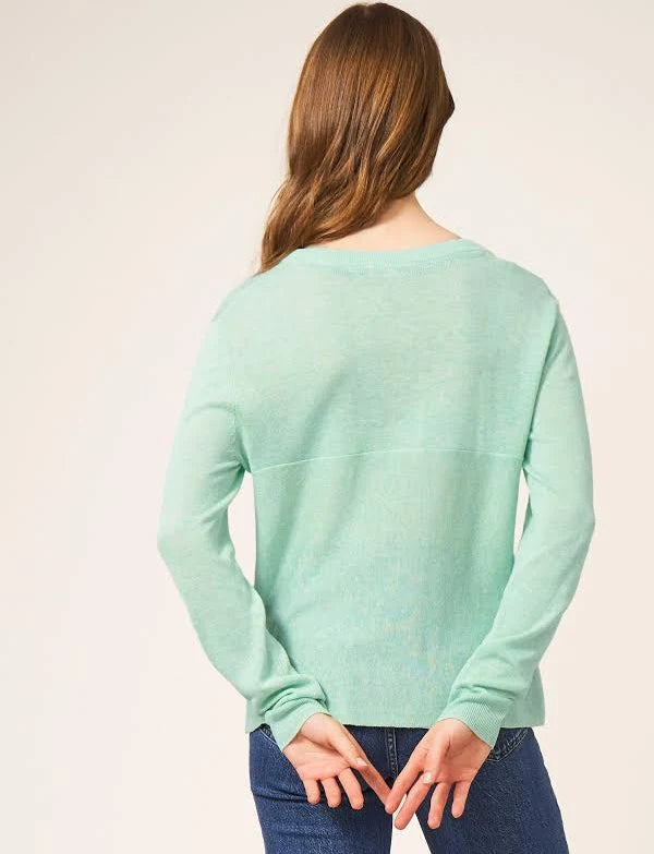 White stuff - Tie hem jumper