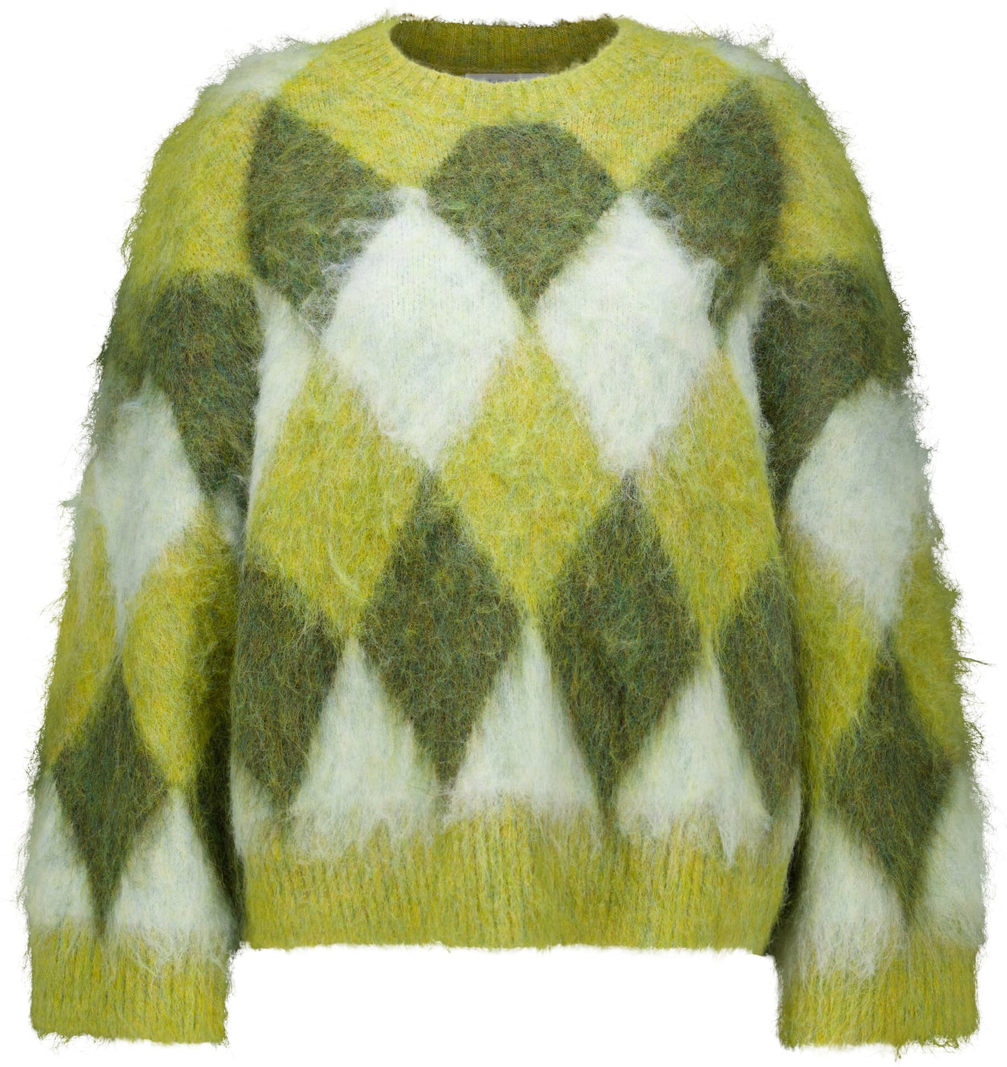 JcSophie - Phil sweater - Lime argyle