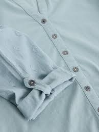 White Stuff - Annie Jersey Shirt - Dusty green