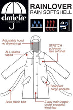 Afbeelding in Gallery-weergave laden, Danefae - Danerainlover Raincoat Beige Rose
